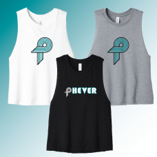 Phever Cropped Racerback Tank Phever Cropped Racerback Tank